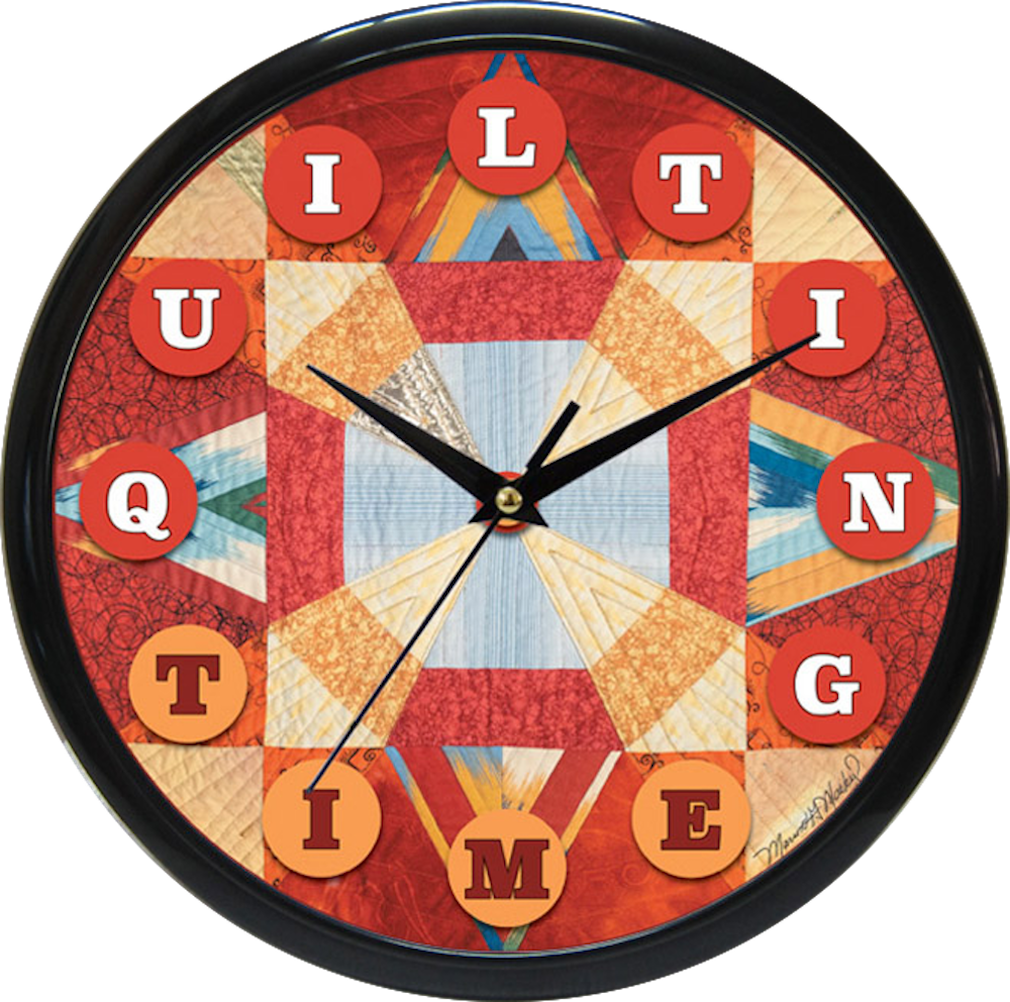 quilting time clock solar design