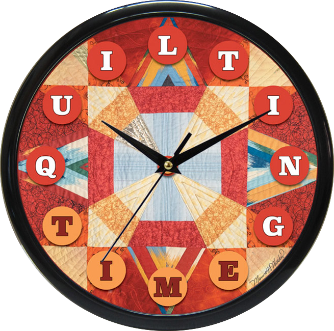 quilting time clock solar design